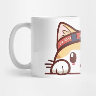 Sneaky japanese cat kitten so cutest Mug